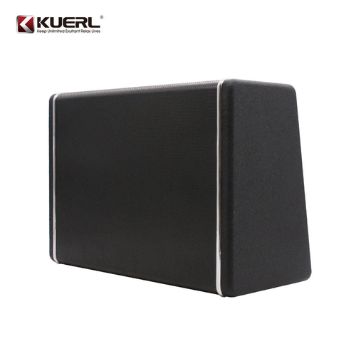 High-power active 12V audio modification with tweeter 10-inch trapezoidal ultra-thin car subwoofer