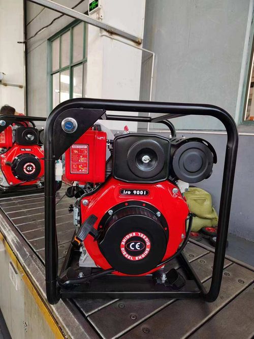 High Pressure Diesel Pump Centrifugal Theory Flood Rescue Repair Outdoor Flood Drainage Movement Diesel Engine Powered Booster