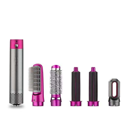 5 in 1 Negative Ions Multi Styler Straightener Curler Comb Hot air Brushes Hair Dryer