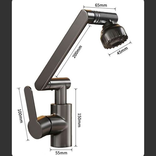 Universal swivel faucet