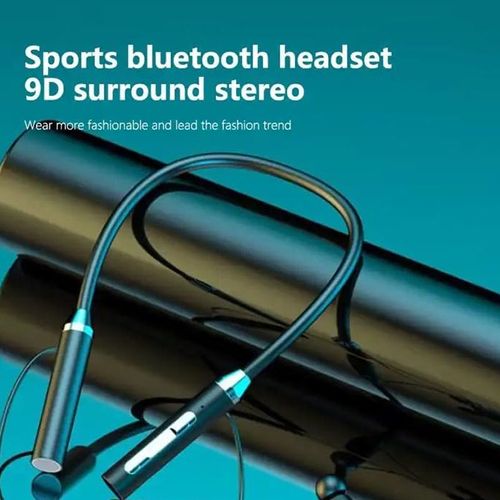 Neck hanging bluetooth headset large power sports game neck hanging wireless bluetooth headset