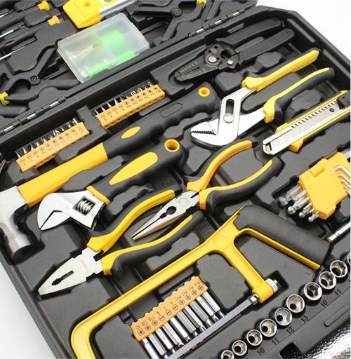 158 durable mechanical multi-function tool box set Household carbon steel Hardware kit Professional tool set