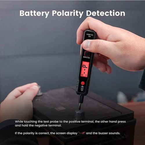 Voltage Detector 12-300V Smart Electric Pen Sound & Light Alarm Non-Contact Voltage Zero Fire Wire Tester Pen Meter