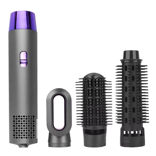 Blue Light Negative Ion Hair Dryer 3-in-1 Hot air Comb Curly Hair