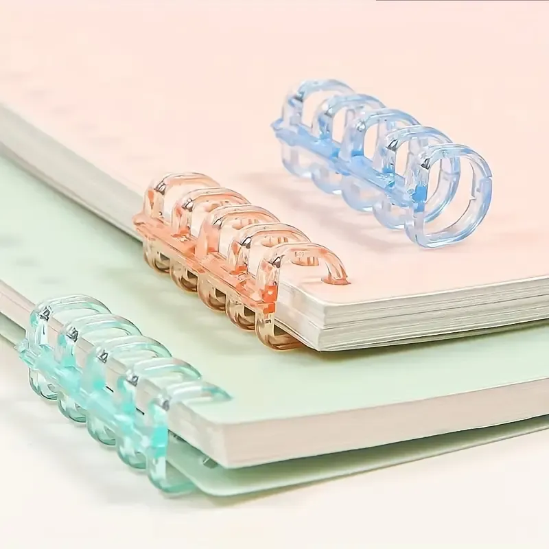 1 B5 loose leaf notebook, 60 pages each, can be folded 360 degrees. Loose leaf binding, labor-saving and quiet, thick paper, suitable for schools, offices, businesses, studies, families, event records, etc.