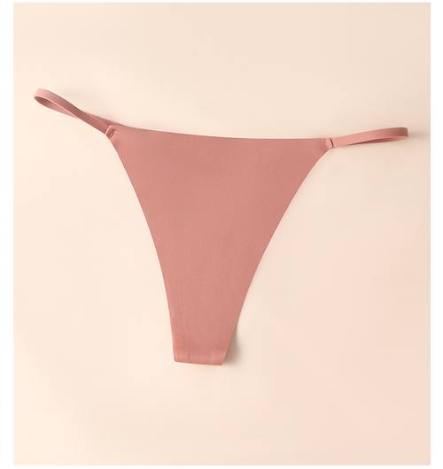 12 pairs of plain colored sexy low-waisted belt soft and comfortable lady's underwear