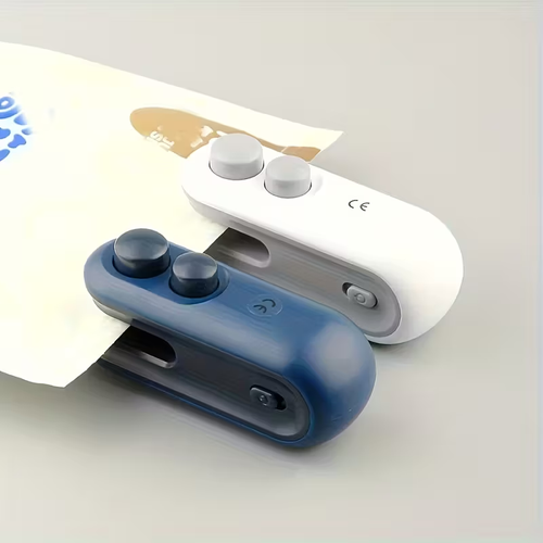 5 pack Portable Mini Sealer with Built-in Lithium Battery, Rechargeable, Magnetic, Ideal for Home and Travel Use