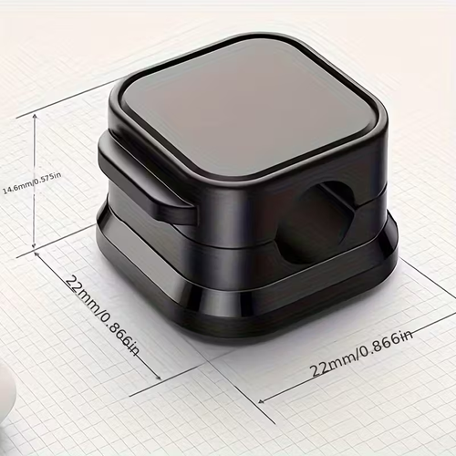 60pcs Magnetic Cable Organizer with Secure Plug Holders - Plastic, Space-Saving Design for Home & Office, Cable Management | Modern Cable Organizer | Durable Plastic Organizer, Cable Organizers And Storage