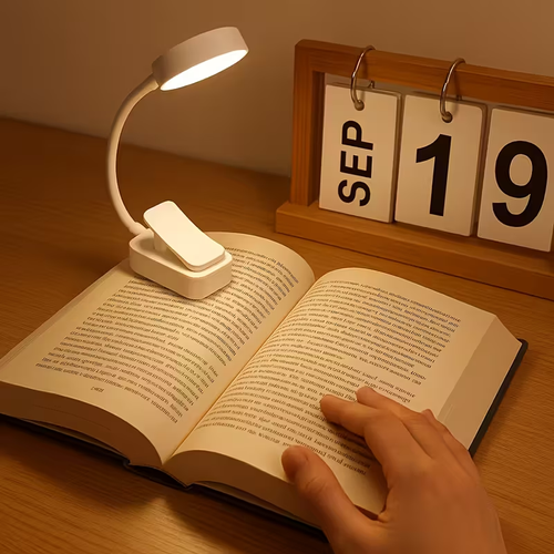 Adjustable Reading Light with 3 Color Modes - Compact Design for Nighttime Reading, Soft LED Light, Eye Protection, Suitable for Home Or Office Use, Portable Reading Lamp, Adjustable Brightness Light, Simple Button Control, Desk Lamp, Book Accessorie, Book Lamp, Bedside Lamp, Bedroom Lamp, Table Lamp for Study, Desk Accessory