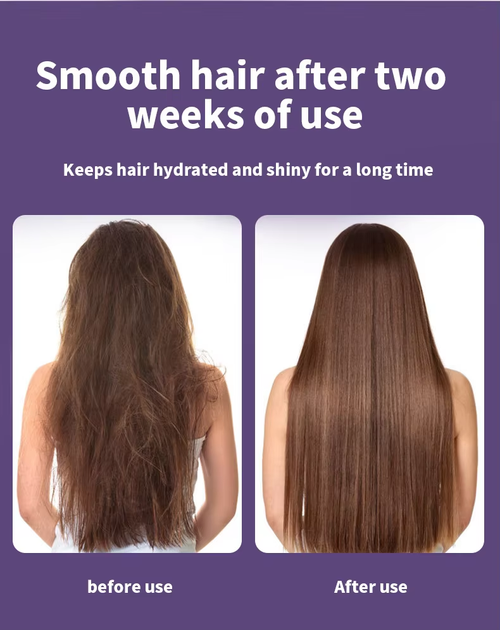 Blue Light Negative Ion Hair Dryer 3-in-1 Hot air Comb Curly Hair