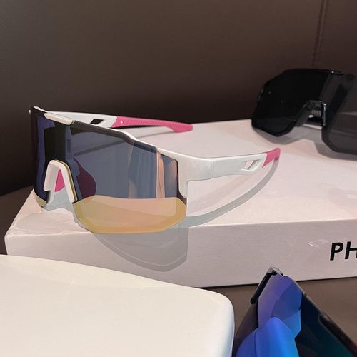 Cycling Sun Glasses Outdoor Bicycle Brand Custom Logo Driving Running UV400 Windproof PC SportS Sunglasses