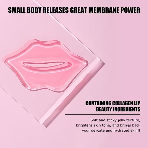 30pcs Collagen Crystal Lip Mask Moisturizes Dry Lips, Smooths Fine Lines, Deeply Hydrates, Makes Lip Skin Firmer And Younger, And Gives You a Pink And Fresh Mouth