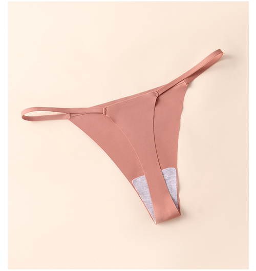 12 pairs of plain colored sexy low-waisted belt soft and comfortable lady's underwear