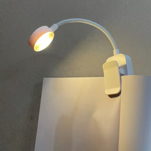Adjustable Reading Light with 3 Color Modes - Compact Design for Nighttime Reading, Soft LED Light, Eye Protection, Suitable for Home Or Office Use, Portable Reading Lamp, Adjustable Brightness Light, Simple Button Control, Desk Lamp, Book Accessorie, Book Lamp, Bedside Lamp, Bedroom Lamp, Table Lamp for Study, Desk Accessory