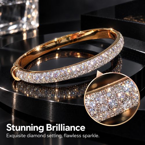 Rhinestone Bangle