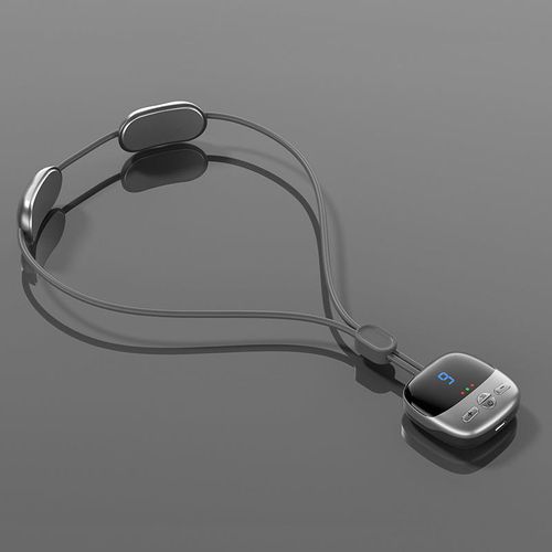Smart Pain Relief Deep Tissue Pulse Acupuncture Portable Wireless Electric Neck Massager with Heat