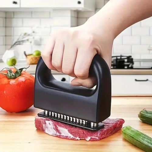 48‑Blade Stainless Steel Meat Tenderizer, Must‑Have Kitchen Gadget