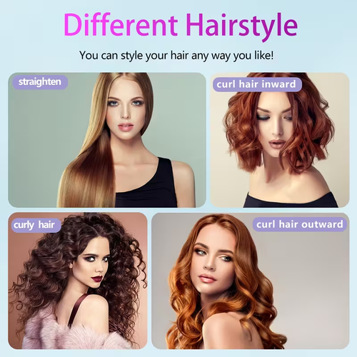 Wireless Hair Straightener Brush