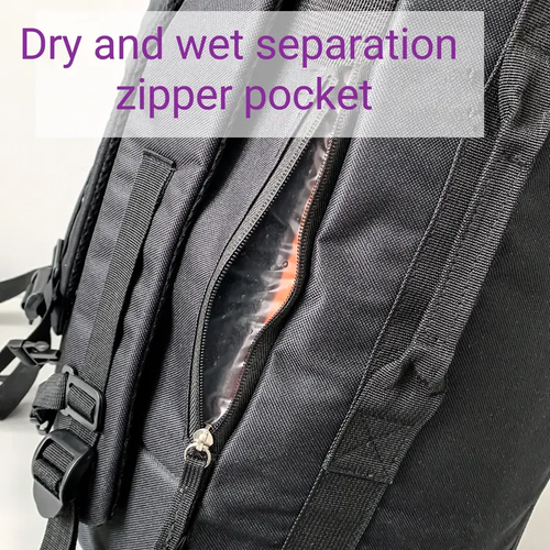 Large Capacity Black Travel Backpack Water Resistant Nylon Sport Bag Adjustable Strap Multi Compartment For School Outdoor Vacation Daily Use Size 23.62 11.81 7.87 Inch