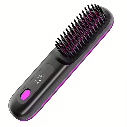 Wireless Hair Straightener Brush