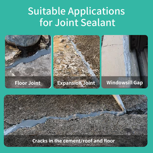 Archi Republic Self-Leveling Concrete Crack Filler Sealant, 1KG Quick Dry Waterproof Repair Adhesive For Driveway Patio Sidewalk
