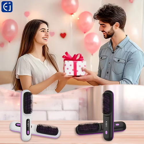 Wireless Hair Straightener Brush