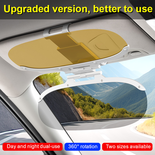 Car Sun Visor Extender, Day & Night Anti-Glare Shield