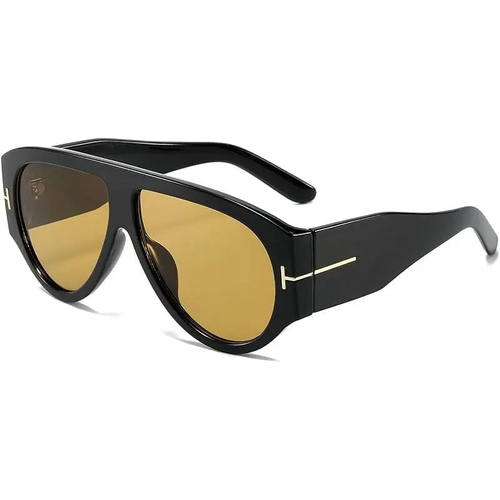 Retro Oversized Aviator Sunglasses for Women Men 70s Style UV400 Protection Luxury Thick Frame Fashion ShadesSummerVibes