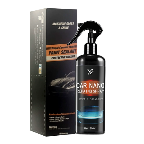 NUAN Nano Car Coating Spray,Ceramic Car Nano Spray Coating Superior Water Beading Long Lasting Protection Buy 1 Get Free Cleaning Towel Car Care Accessories