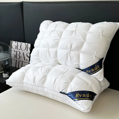 2pcs Hotel Collection Deep Sleep Pillow - Neck Support Non-Collapse Design Hypoallergenic for Side Supine Prone Sleepers pillows,Deals For You
