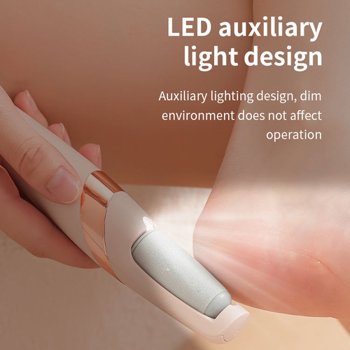 New fully automatic electric foot grinder for beautifying feet, small rechargeable, callus and dead skin removal, foot rubbing and pedicure