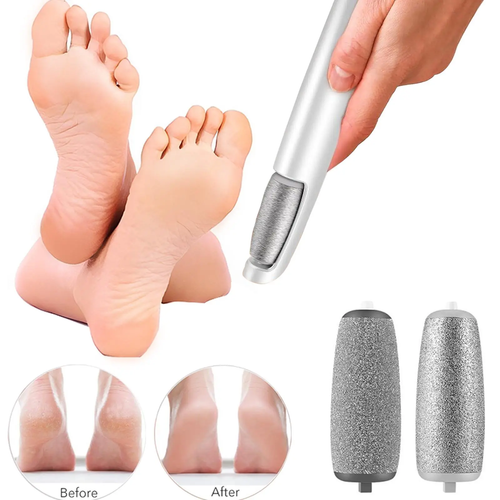 New fully automatic electric foot grinder for beautifying feet, small rechargeable, callus and dead skin removal, foot rubbing and pedicure
