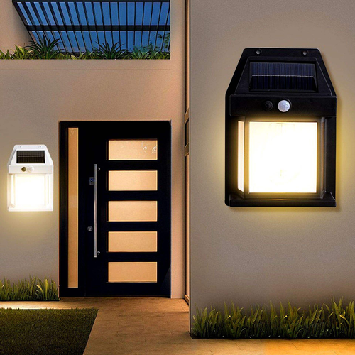 2 Solar Wall Lights, Outdoor Courtyard Lights, Waterproof Outdoor Street Lights, Balcony Lights, Garden Solar Ambient Lights