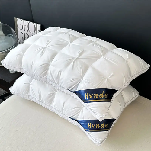 2pcs Hotel Collection Deep Sleep Pillow - Neck Support Non-Collapse Design Hypoallergenic for Side Supine Prone Sleepers pillows,Deals For You