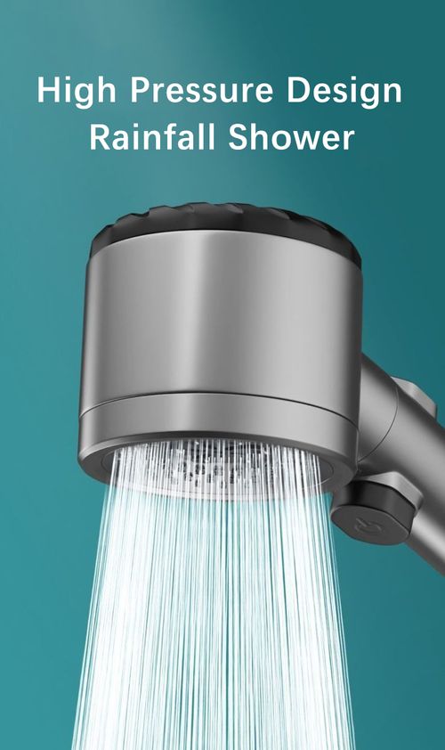 Latest Products 2024 Barber Circle Ultimate Function Rainfall Waterfall Eco SPA Hand Steam Shower Head