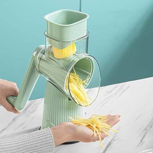 Factory Direct SalesLe D'Affaires 5 in 1 Cheese Grater, 5 in 1 Rotary Cheese Grater Vegetable Slicer
