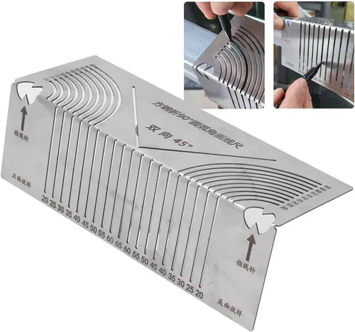 90° Angle Arc Marking Tool