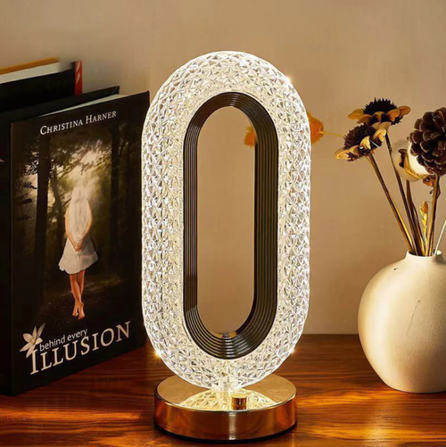 🎁✨Rechargeable Luxury Crystal LED Night Light Lamp
