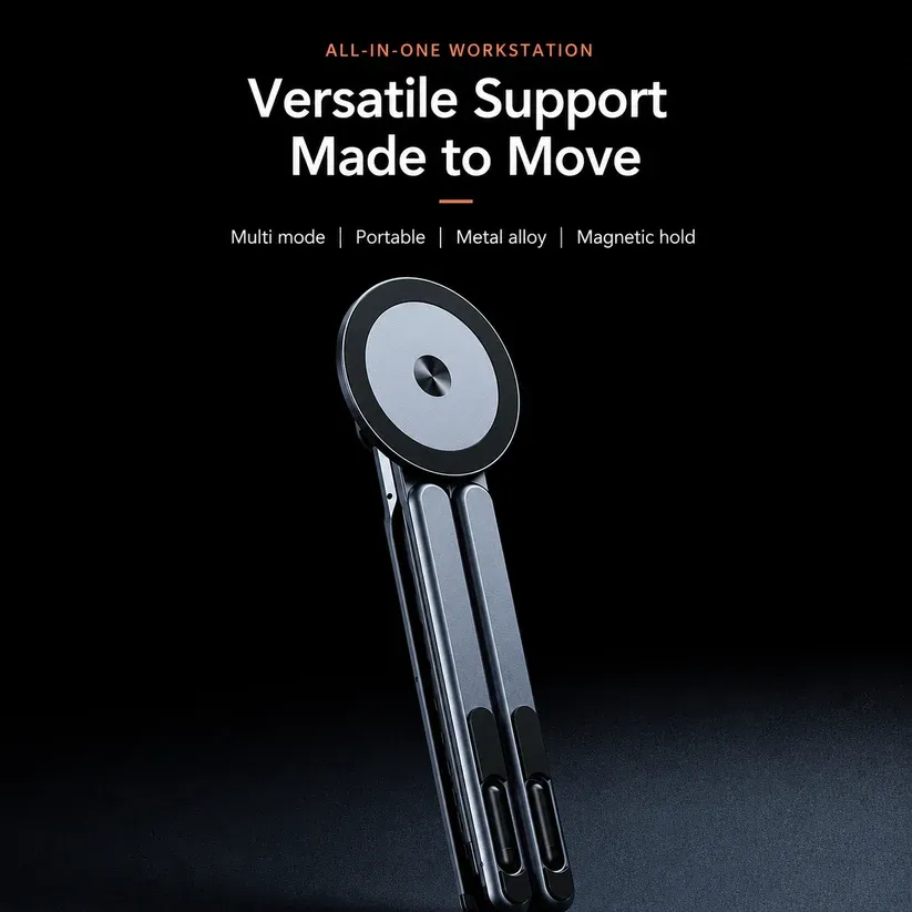 4-in-1 Foldable Magnetic Device Stand