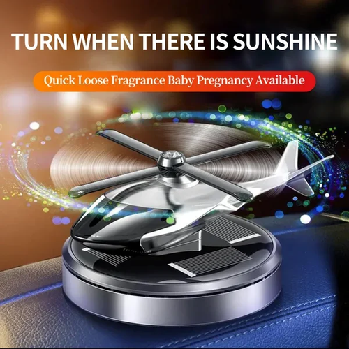 Solar helicopter car aromatherapy formaldehyde removal