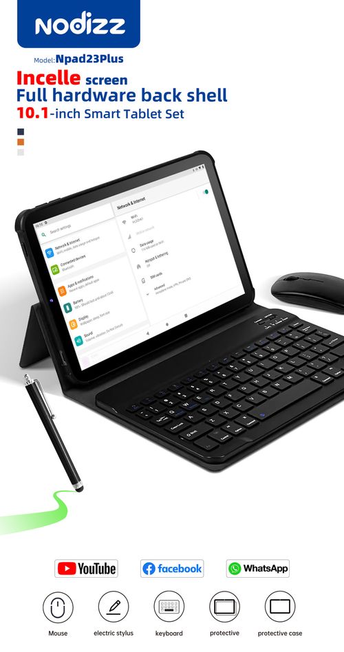 NPAD23 10.1 Incell HD Display Tablet, Dual WiFi & SIM