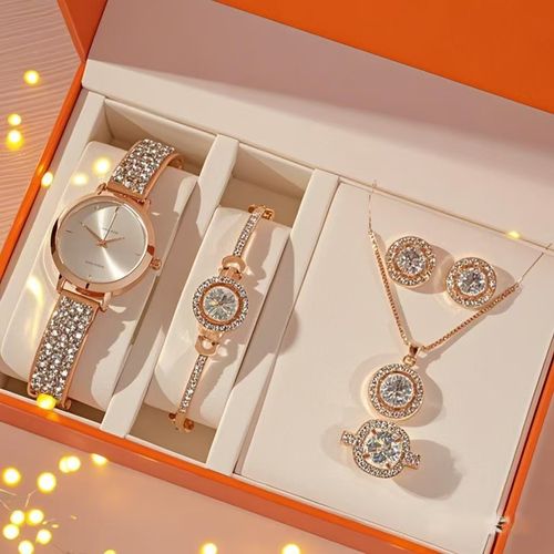 High-quality luxury watch jewelry set of 6
