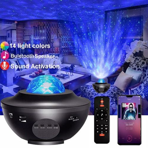 Galaxy Projector with built in bluetooth speakers (14 color Modes)
