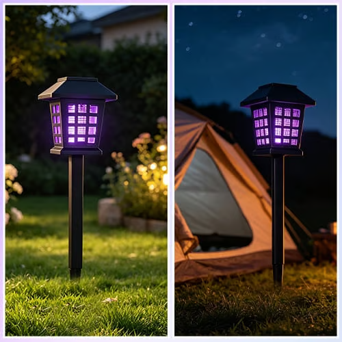 ⚡Smart Solar Dual-Mode Garden Zapper