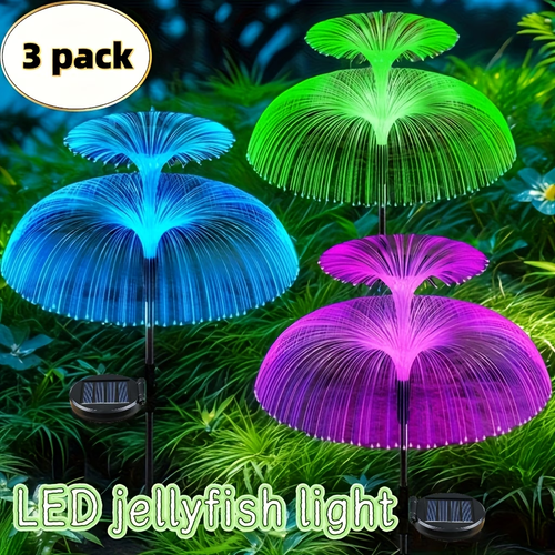 🌞Solar Jellyfish Multicolor LED Lights, Outdoor Garden Lights