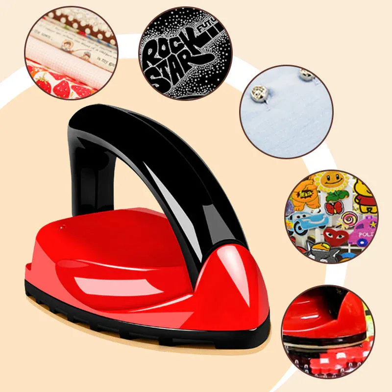 Foldable Mini Dry Iron – Portable Travel Clothes Iron