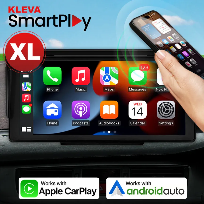 7-inch Portable Wireless CarPlay and Navigation Smart Screen