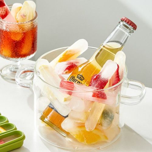 Silicone Ice Cube Tray — Food-Grade Flexible Mold for Ice, Popsicles & Chocolate