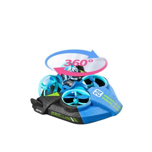 Children's Toy Land, Sea & Air 3-in-1 Flying Car Quadcopter Helicopter Model