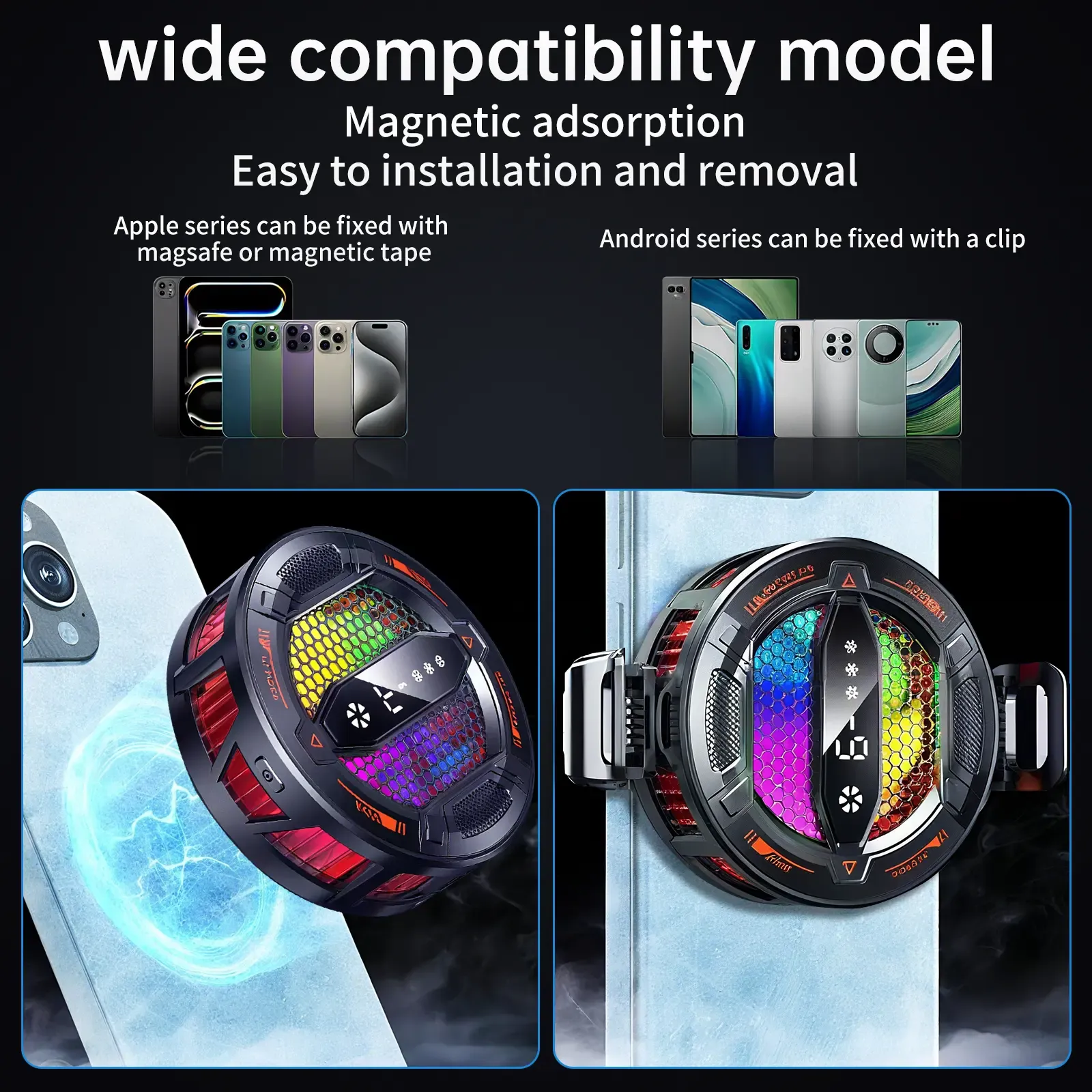 This phone cooler gets to -25°C  Would you use this on your phone? The REDMAGIC Cryo Cooler 8 Pro can cool devices down to -25°C, and you can actually feel it working within seconds. Definitely useful if your phone struggles with heat during gaming or long sessions.